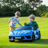 2025 24V Chevrolet Corvette C8 2 Seater DELUXE EDITION Kids Ride on Car with Remote Control