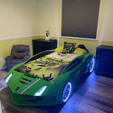 Ferrari Style Race Car Bed (Moon Luxury)