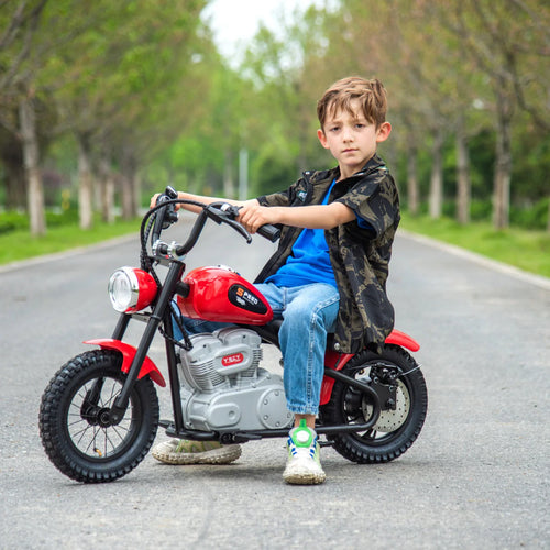 36V E-Chopper Ride On Motorcycle for Age 10+ (Up to 25KM/H)