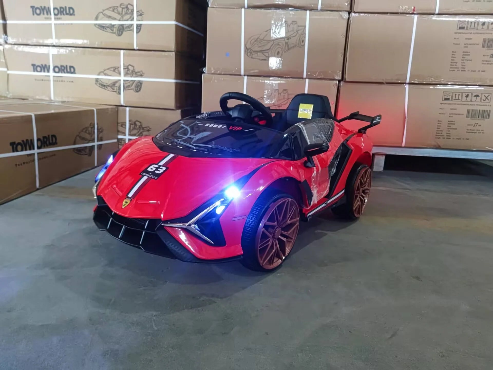 Lamborghini Style 12V Kids Ride On Car with Remote Control