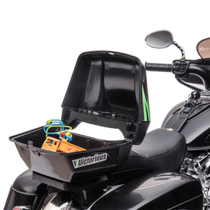 12V Kids Ride on Three-Wheeled Motorcycle For Age 3 -8