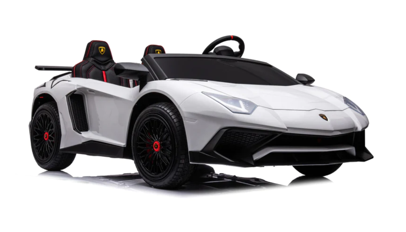 PREORDER 2025 24V Lamborghini Aventador 2 Seater Ride on Car FOR ADULTS OR KIDS with Brushless Motor