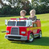 PREORDER 24V Fire Truck 2-Seater Ride On Kids Car with Remote Control