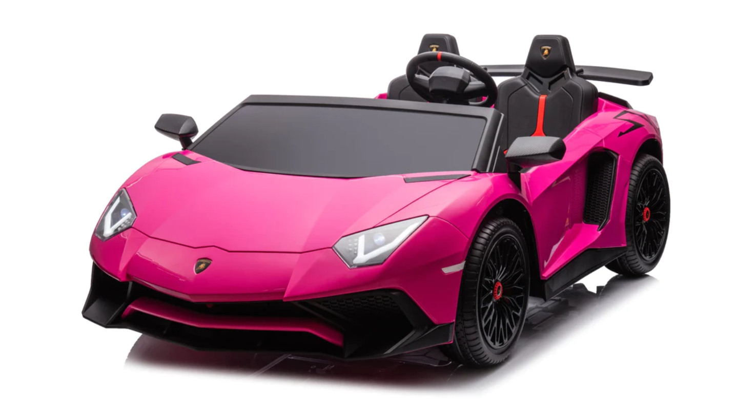 PREORDER 2025 24V Lamborghini Aventador 2 Seater Ride on Car FOR ADULTS OR KIDS with Brushless Motor