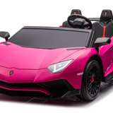 PREORDER 2025 24V Lamborghini Aventador 2 Seater Ride on Car FOR ADULTS OR KIDS with Brushless Motor