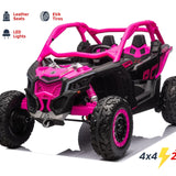 2025 2X24V CAN AM MAVERICK 4X4 2 Seater DELUXE Kids Ride On Car with Remote Control