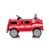 2025 Fire Truck 12V DELUXE Kids Ride On Car with Remote Control