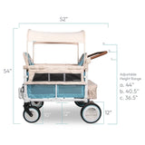 WONDERFOLD VW4 Volkswagen Stroller Wagon (Up to 4 Kids) FREE SHIPPING