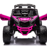 2025 24V Can Am Maverick 4X4 1 Seater UTV Kids Electric Ride On with Remote Control