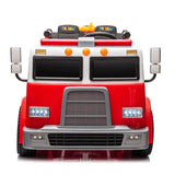 PREORDER 24V Fire Truck 2-Seater Ride On Kids Car with Remote Control