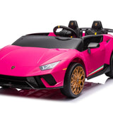 2025 Lamborghini Huracan 24V 2 Seater DELUXE Kids Ride On Car with Remote Control