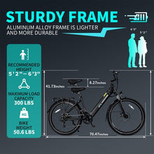 Load image into Gallery viewer, C7 Electric Bike - Up to 30KM/H