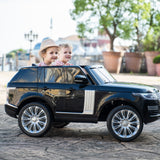 2025 Range Rover HSE 2 Seater 24V Kids Ride On Car With Remote Control DELUXE MODEL WITH LEATHER SEATS AND RUBBER TIRES