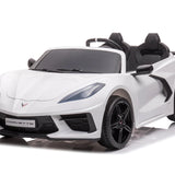 2025 24V Chevrolet Corvette C8 2 Seater DELUXE EDITION Kids Ride on Car with Remote Control