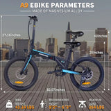 A9 Electric Bike - Up to 25KM/H