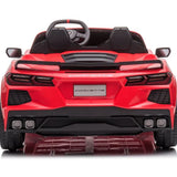 2025 24V Chevrolet Corvette C8 2 Seater DELUXE EDITION Kids Ride on Car with Remote Control