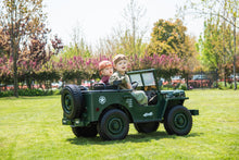 Load image into Gallery viewer, 24V Army Truck 3 Seater DELUXE Kids Ride On Car with Remote Control