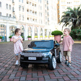 2025 Range Rover HSE 2 Seater 24V Kids Ride On Car With Remote Control DELUXE MODEL WITH LEATHER SEATS AND RUBBER TIRES