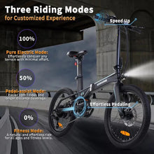 Load image into Gallery viewer, A9 Electric Bike - Up to 25KM/H