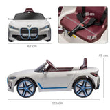 2025 12V BMW I4 Kids Ride On Car with Remote Control