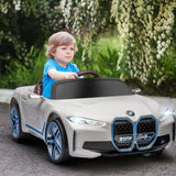 2025 12V BMW I4 Kids Ride On Car with Remote Control