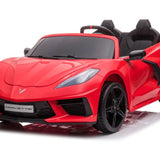 2025 24V Chevrolet Corvette C8 2 Seater DELUXE EDITION Kids Ride on Car with Remote Control