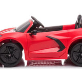 2025 24V Chevrolet Corvette C8 2 Seater DELUXE EDITION Kids Ride on Car with Remote Control