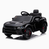 PREORDER 2025 Dodge Charger SRT Hellcat 12V Kids Ride On Car with Remote Control