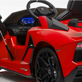 PREORDER 2025 Lamborghini Aventador SVJ 24V 2 Seater Kids Ride On Car with Remote Control