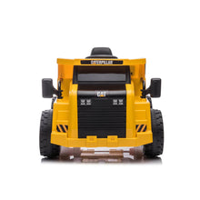 Load image into Gallery viewer, 12V CAT Electric Dump Truck Kids Ride On