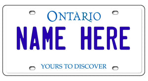 Personalized Custom License Plate for Kids Car