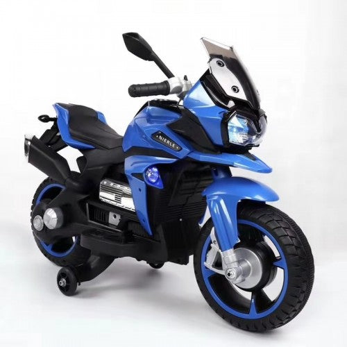 Kids motorbike cheap with training wheels